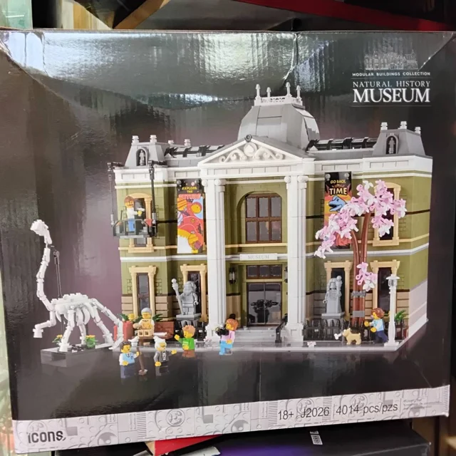 لگو ساختنی موزه NATURAL HISTORY کد J2026 تعداد قطعات 4014