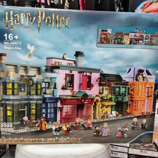 لگو هری پاتر مدل DIAGON ALLEY کد H66015 تعداد قطعات 5544
