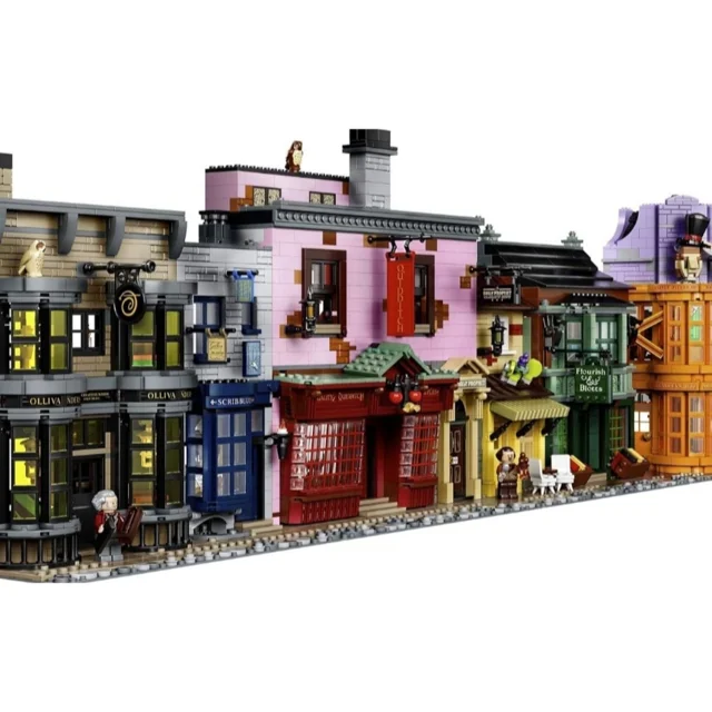لگو هری پاتر مدل DIAGON ALLEY کد H66015 تعداد قطعات 5544