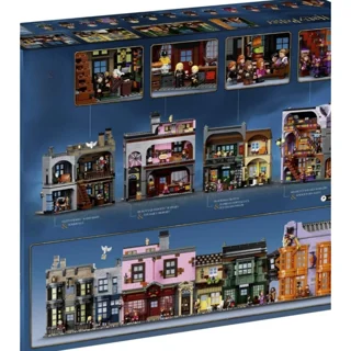 لگو هری پاتر مدل DIAGON ALLEY کد H66015 تعداد قطعات 5544