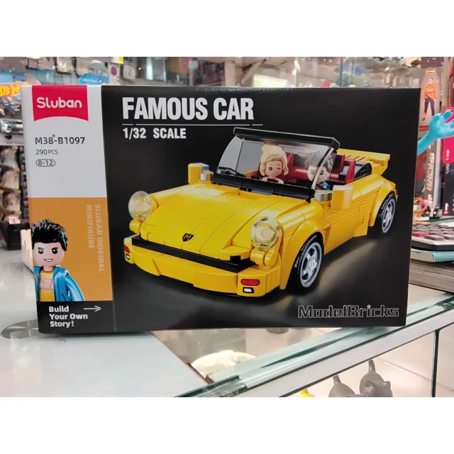 لگو ساختنی ماشین FAMOUS CARکد B1097 تعداد قطعات290