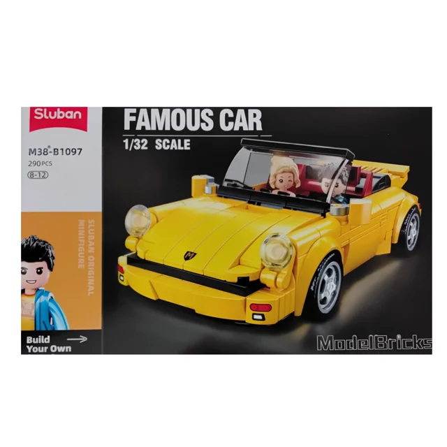 لگو ساختنی ماشین FAMOUS CARکد B1097 تعداد قطعات290