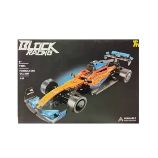لگو ساختنی ماشین مسابقه ای FAMOUS CAR OCL 35M BLOCK RACING کد T3001