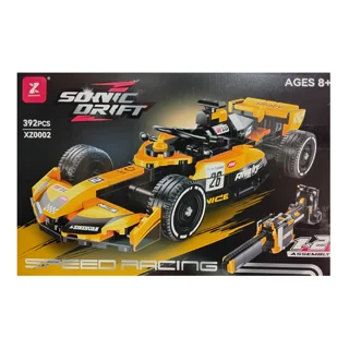 لگو ساختنی ماشین مسابقه ای SONIC DRIFT کد XZ0002 تعداد قطعات392