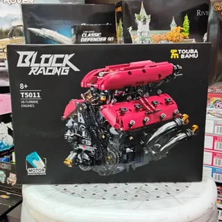 لگو ساختنی موتور V8-TURBINE ENGINES BLOCKRACING کد T5011