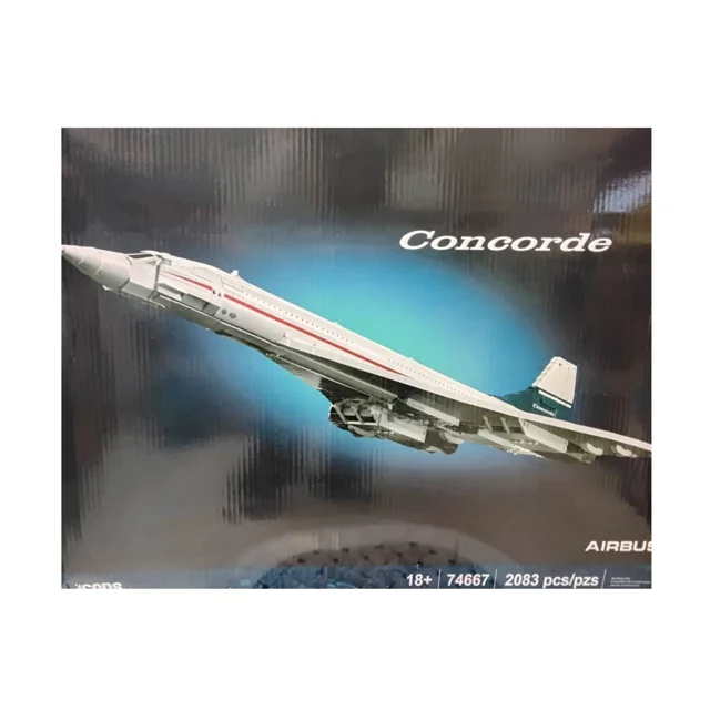 لگو ساختنی هواپیما CONCORDE کد 74667 تعداد قطعات 2083