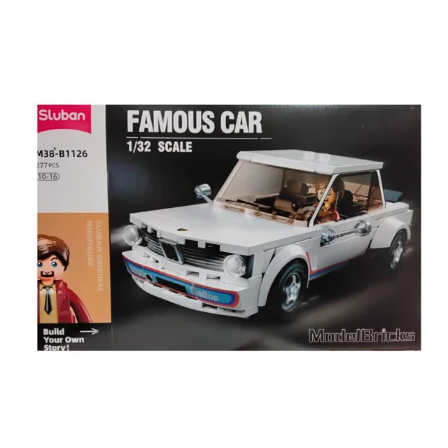 لگو ساختنی ماشین FAMOUS CAR کد B1126 تعداد قطعات277