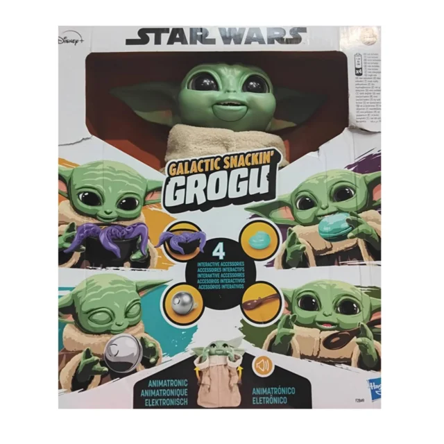 اکشن فیگور عروسک بیبی یودا به همراه 4 اکسسوری STARWARS دیزنی