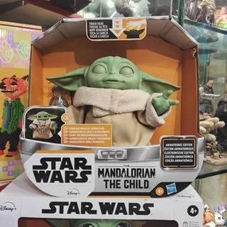 اکشن فیگور عروسک بیبی یودا به همراه گردنبند با قابلیت تولید صدا و حرکت STAR WARS