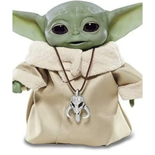 عروسک بیبی یودا به همراه گردنبند با قابلیت تولید صدا و حرکت STAR WARS