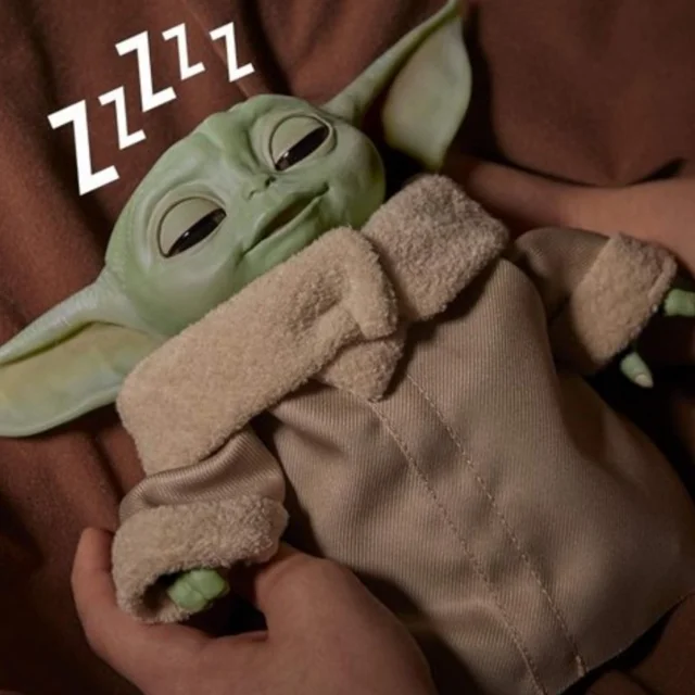 اکشن فیگور عروسک بیبی یودا به همراه گردنبند با قابلیت تولید صدا و حرکت STAR WARS