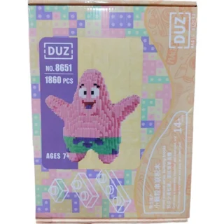 لگو ساختنی مدل پاتریک DUZ کد 8651 تعداد قطعات 1860