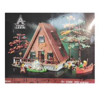 لگو ساختنی مدل کلبه FRAME CABIN کد 92886 تعداد قطعات 2082