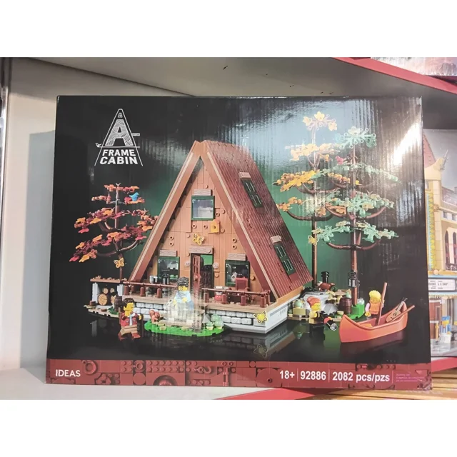 لگو ساختنی مدل کلبه FRAME CABIN کد 92886 تعداد قطعات 2082