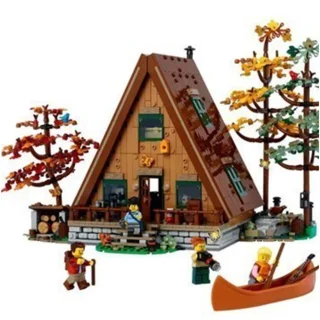 لگو ساختنی مدل کلبه FRAME CABIN کد 92886 تعداد قطعات 2082