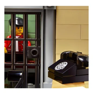 لگو ساختنی ساخنمان پلیس POLICE DEPARTMENT کد J57554 تعداد قطعات 2923