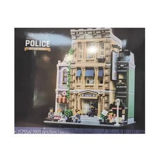 لگو ساختنی ساختمان پلیس POLICE DEPARTMENT کد J57554 تعداد قطعات 2923
