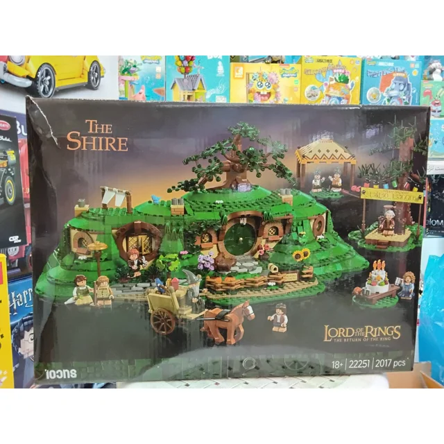 لگو ساختنی بازگشت پادشاه ارباب حلقه هاTHE LORD O OF THE RINGS  کد22251 تعداد قطعات 2017