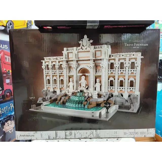لگو ساختنی آبنما تروی TREVI FOUNTAIN کد32296 تعداد قطعات 1880