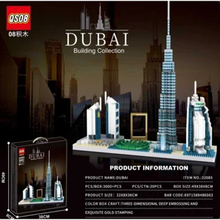 لگو ساختنی دبی میکرو کد 32085 تعداد قطعات 3000
