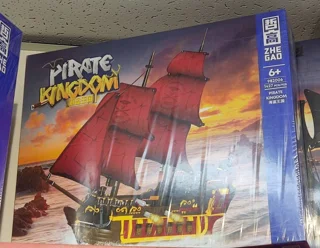 لگو ساختنی مدل کشتی کد982006 تعداد قطعات 1427 PIRATE KINGDOM