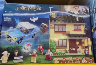 لگو ساختنی هری پاتر کد11571 تعداد قطعات825 JUSTICE MAGICIAN