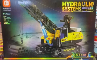 لگو ساختنی جرثقیل بخار کدFC9222 تعداد قطعات 528  HYDRAULIC SYSTEMS