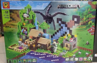 لگو ماینکرفت کد BT65 تعداد قطعات 2324 MINECRAFT