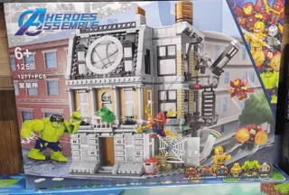 لگو ساختنی قهرمانان HEROES ASSEMBLEکد1250 تعداد طعات 1277