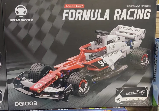 لگو ساختنی ماشین مسابقه ای FORMULA RACING کد DG1003