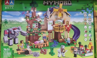 لگو ماینکرفت کد 7651 تعداد قطعات 1016 MINECRAFT