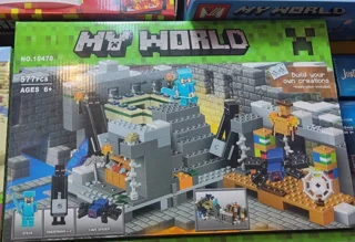 لگو ساختنی ماینکرفت کد 10470 تعداد قطعات 577 MINECRAFT