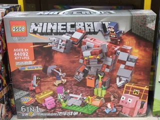 لگو ساختنی ماینکرفت MINECRAFT کد 44092 تعداد قطعات 477