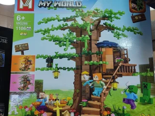 لگو ساختنی MR WORLD کد MG286 تعداد قطعات 1106
