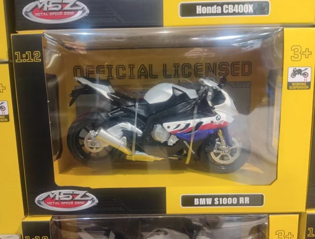 ماکت موتور BMW S1000RRبرند MSZ مقیاس 1:12