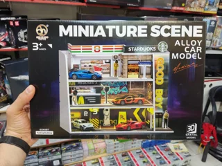 پازل ساختنی طرح پارکینگ طبقاتی miniature scene