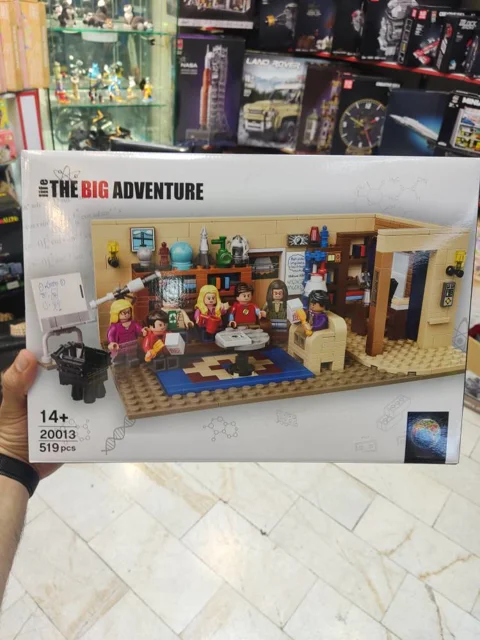 لگو ساختنی تئوری بیگ بنگ the big bang adventure کد 20013 تعداد قطعات 519