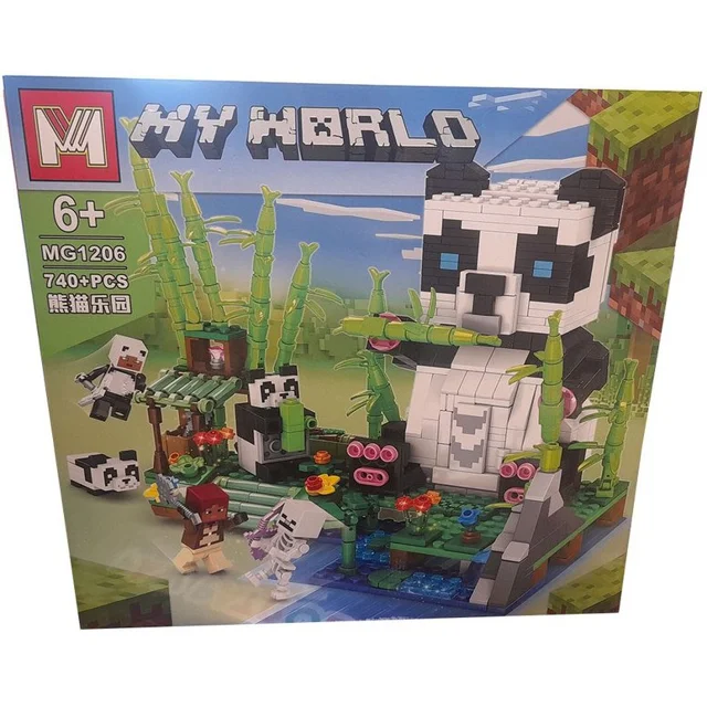 لگو ساختنی MY WORLD کد MG1206 تعداد قطعات 740