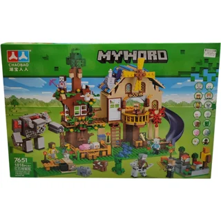 لگو ماینکرفت کد 7651 تعداد قطعات 1016 MINECRAFT
