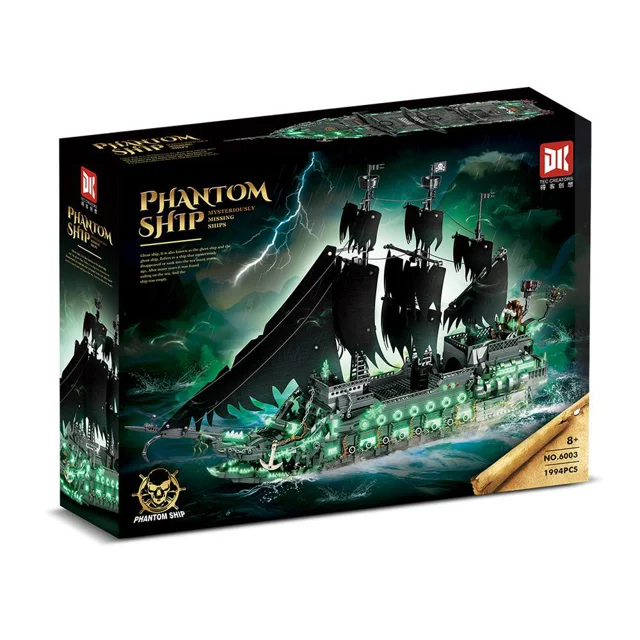 لگو ساختنی کشتی فانتومphantom ship کد 6003 تعداد قطعات 1994