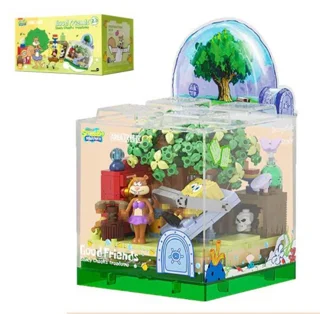 لگو ساختنی خانه درختی باب اسفنجی کد AB0053 SANDY CHEEKS' TREEDOME