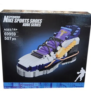 لگو ساختنی کفش ورزشی نایکی NIKE SPORT SHOES کد 69959 تعداد قطعات 507