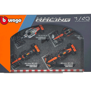 ماکت ماشین فرمول یک مک لارن FORMULA RACING مقیاس 1/43 مجموعه 4 عددی