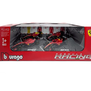 ماکت ماشین فرمول یک فراری FORMULA RACING مقیاس 1/43 مجموعه 4 عددی