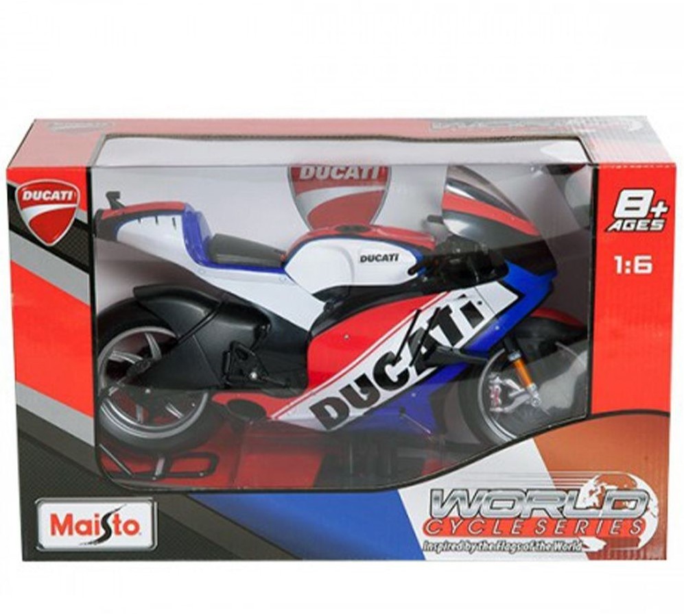 ماکت موتور  DUCATI  MAISTO مقیاس 1:6 رنگ آبی