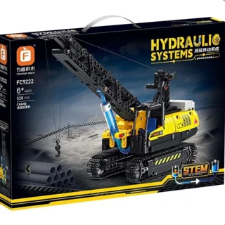 لگو ساختنی جرثقیل بخار کدFC9222 تعداد قطعات 528  HYDRAULIC SYSTEMS