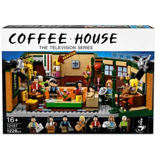 لگو ساختنی سریال فرندزfriends coffe house  کد 12107 تعداد قطعات 1228